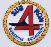 Patch - SUBRON 4 - sunshine squadron
