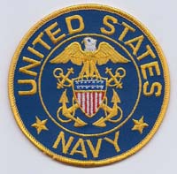 Patch - US Navy Logo 4 inch