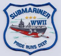 Patch - Submariner WWII Pride Runs Deep
