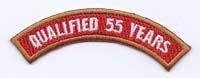 Patch - Rocker - Holland Club Qualified 55 Years