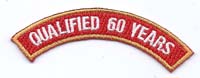Patch - Rocker - Holland Club Qualified 60 Years