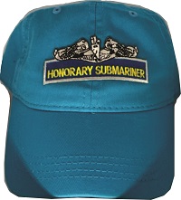 K4K Youth Ball Cap - Blue (Embrodered Honorary Submariner)