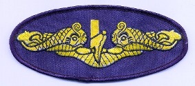 Patch - Gold Dolphins 6 inch