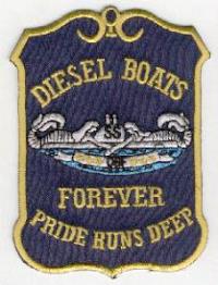 Patch - Diesel Boats Forever (DBF) - Pride Runs Deep