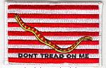 Don't Tread on me - White Boarder