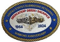 USSVI 60th Diamond Anniversary Patch