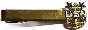 USN Master Chief E9 Pin double clutch