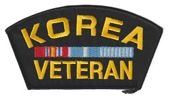 Korea Veteran Hat patch